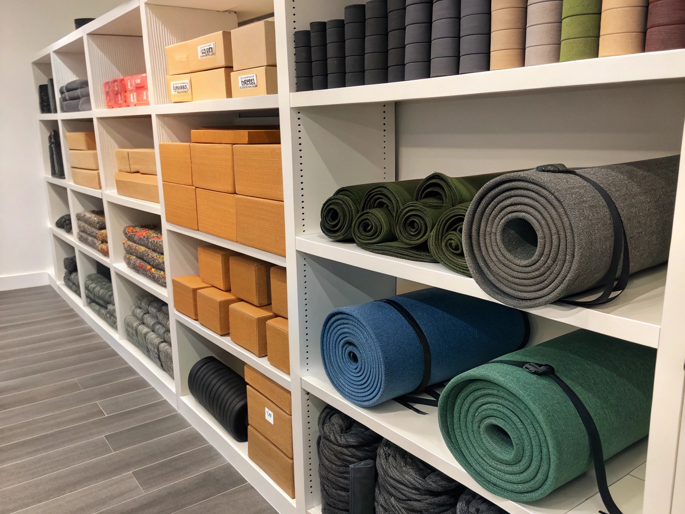 Yogamat och tillbehör